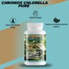 Cápsulas vegetales chlorella orgánica Chronox para energía