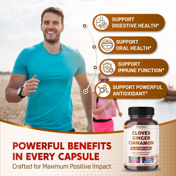 cápsulas vegetales clavo canela jengibre para digestión