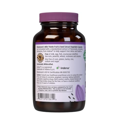 Version 1.0.0 Cápsulas vegetales extracto cardo mariano BlueBonnet