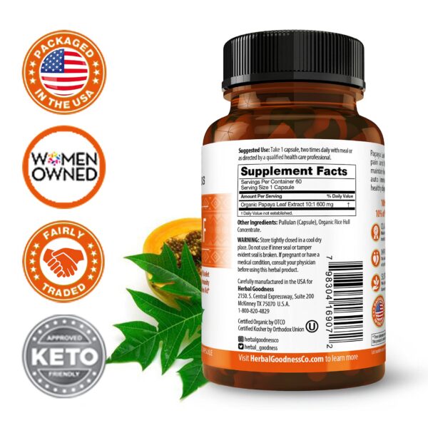 Conjunto digestivo de papaya