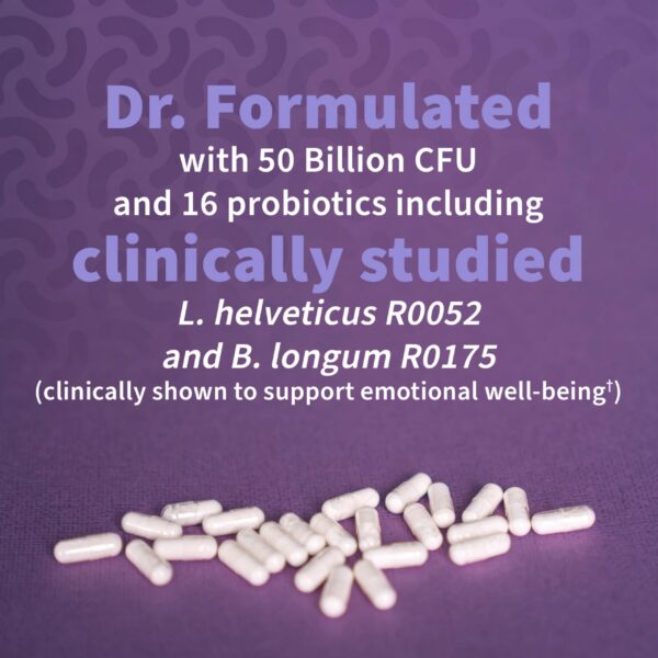 Cápsulas vegetales Garden of Life Probióticos Mood+