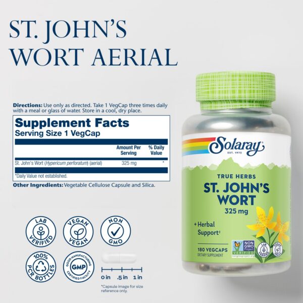 Version 1.0.0 Cápsulas vegetales Hierba de San Juan de Solaray 325 mg