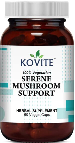 Version 1.0.0 Cápsulas vegetales Kovite Serene con hongos
