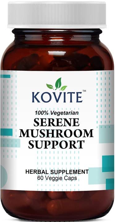 Cápsulas vegetales Kovite Serene con hongos