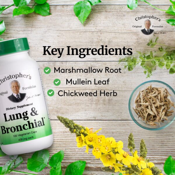 Version 1.0.0 Cápsulas vegetales para limpieza pulmonar y bronquial de Christopher