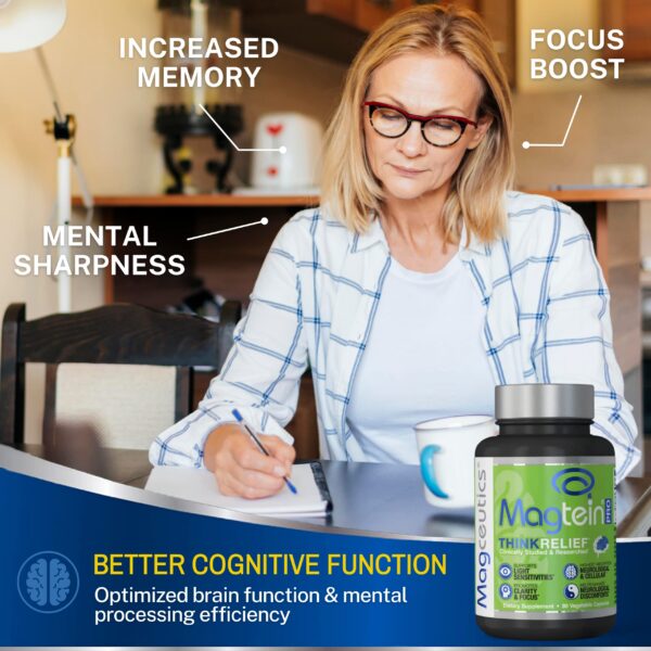 Detalle de cápsulas vegetales MagteinPRO para memoria y enfoque