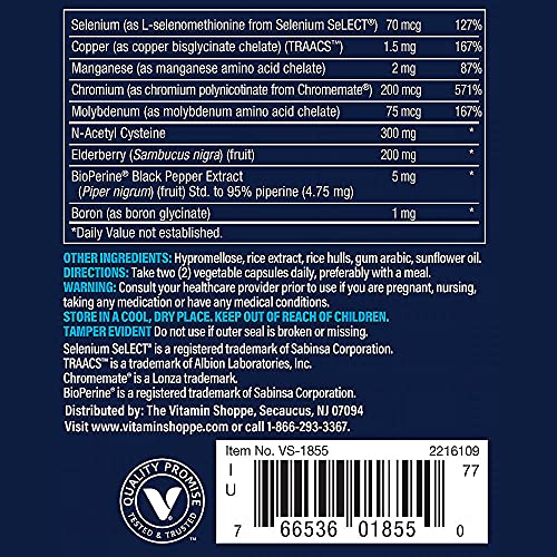 Cápsulas vegetales multivitamínico Vthrive para sistema inmune