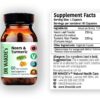 Cápsulas vegetales de neem y cúrcuma DR WAKDE'S en envase