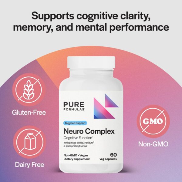 Cápsulas vegetales de Neuro Complex