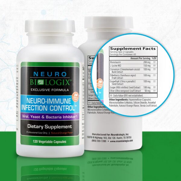 Cápsulas vegetales Neurobiologix para sistema inmune y digestivo