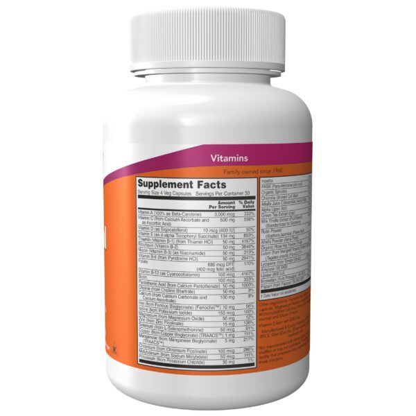 Version 1.0.0 Cápsulas vegetales NOW Special Two multivitamínico natural