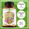 Cápsulas vegetales PIUS NATURE vitamina C y mezcla herbal