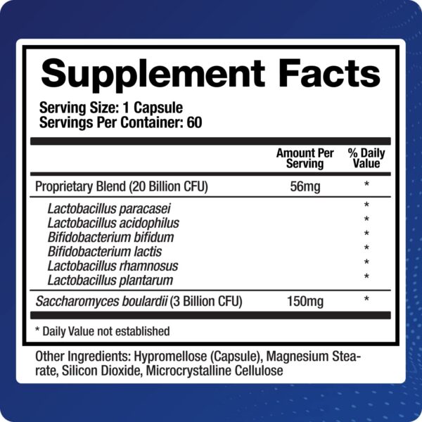 Detalle de cápsulas vegetales del probiótico BioMatrix