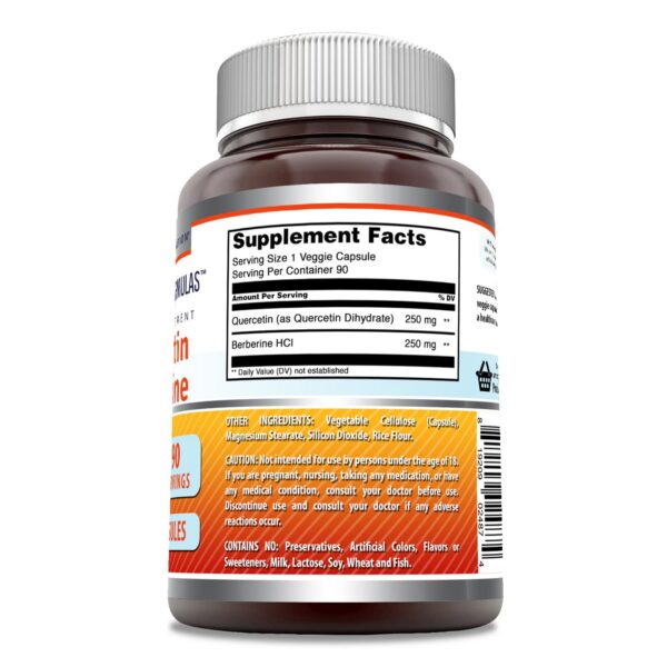 Version 1.0.0 Capsulas vegetales Quercetina Berberina