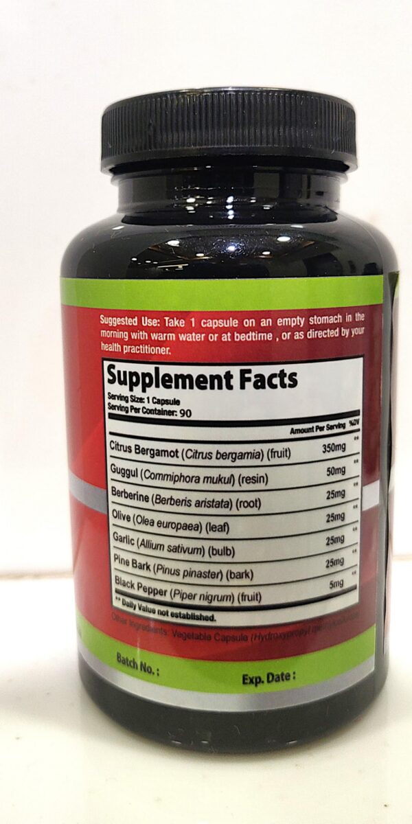 Version 1.0.0 Cápsulas vegetales de suplemento Cadane para bienestar