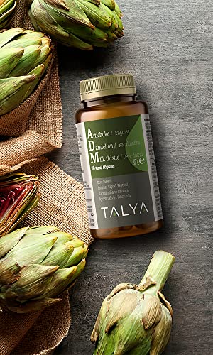 Cápsulas vegetales Talya ADM para salud hepática y desintoxicación
