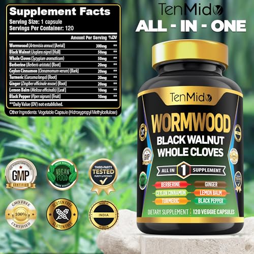 Cápsulas vegetales Tenmido para salud digestiva e inmunológica