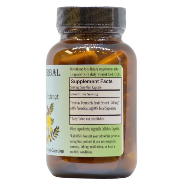 Version 1.0.0 Cápsulas vegetales Tribulus 500mg Barlowe's Herbal Elixirs