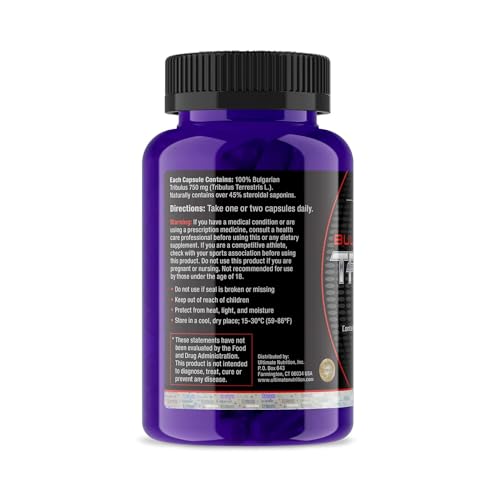 Cápsulas vegetales Tribulus terrestres para hombres