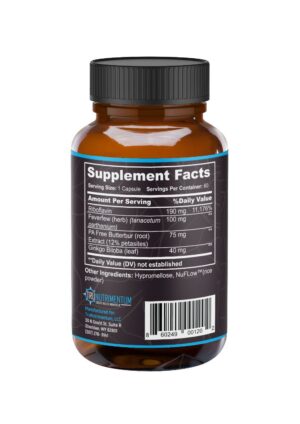 Cápsulas vegetales TruMigraine para prevención de dolores de cabeza