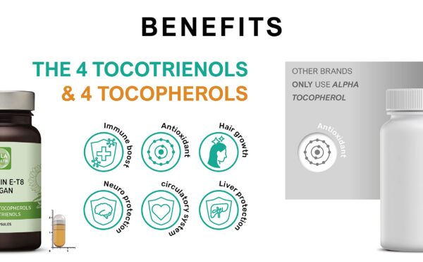 Cápsulas vegetales veganas para salud de piel y cicatrices
