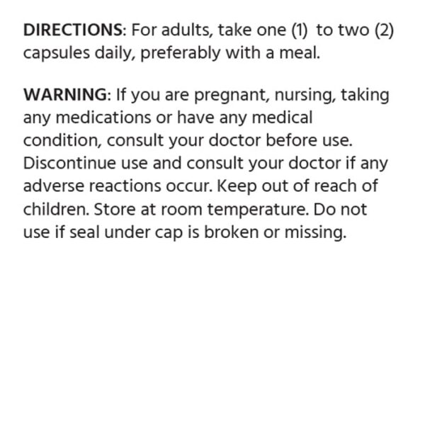 Cápsulas vegetales vitamina B1 ML Naturals para energía