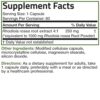 Cápsulas vegetarianas Bronson Rhodiola Rosea y caja