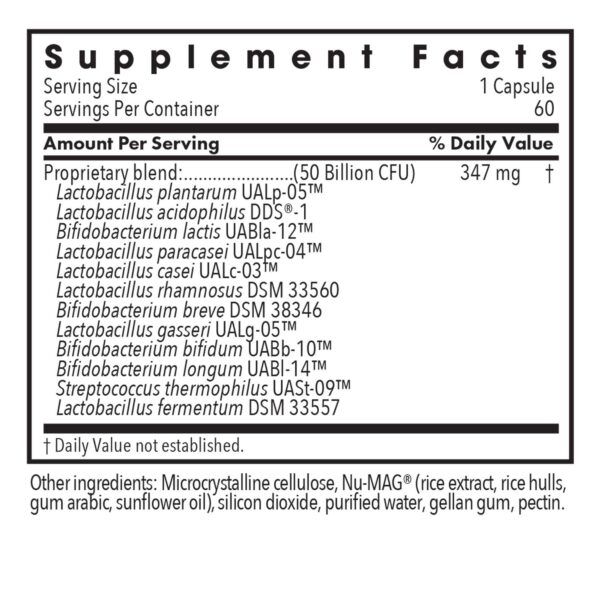 Cápsulas vegetarianas Essential-Biotic apoyo intestinal