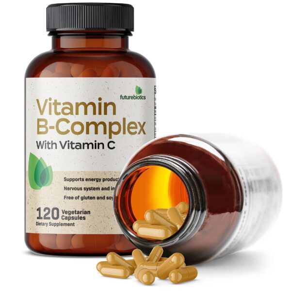 Cápsulas vegetarianas Futurebiotics vitamina b complejo