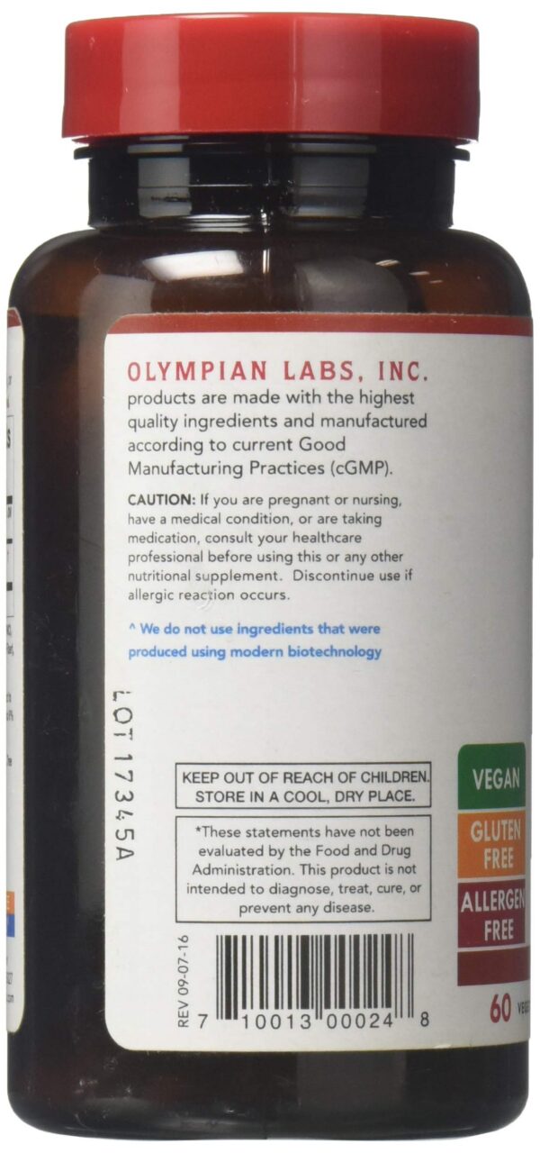 Cápsulas vegetarianas Ginkgo Biloba Olympian Labs