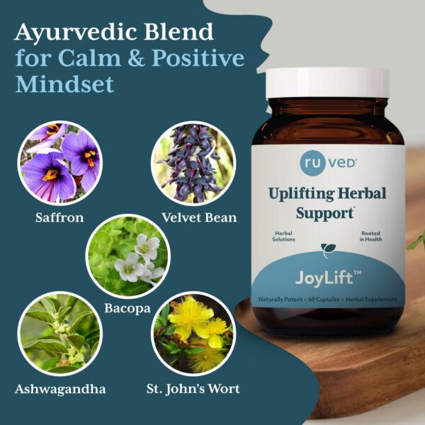 Cápsulas vegetarianas Joylift ruved para calma y enfoque