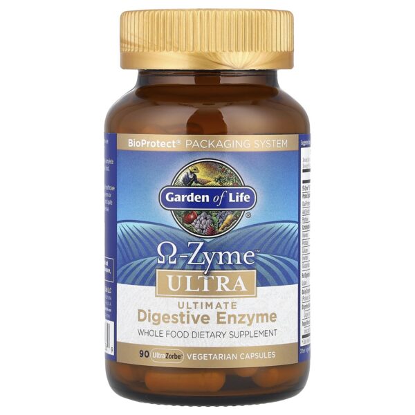 Cápsulas vegetarianas Omega-Zyme Ultra