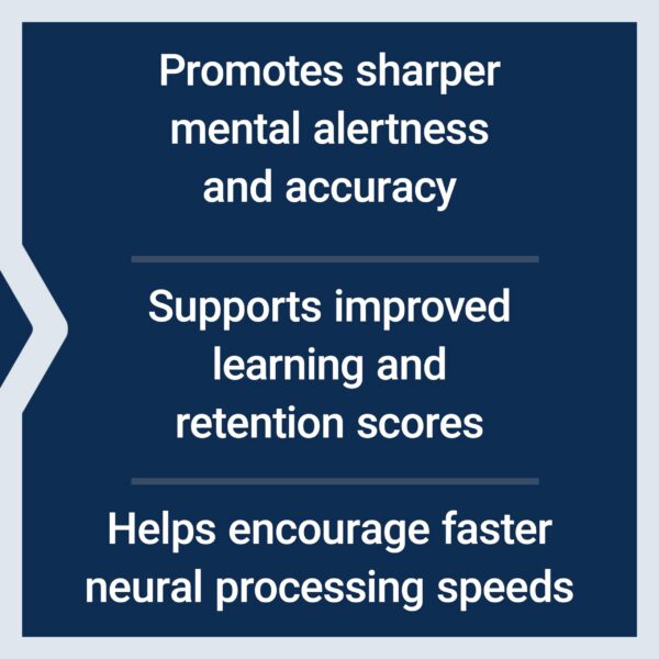 Cápsulas vegetarianas para apoyo cognitivo Quick Brain Nootrópico