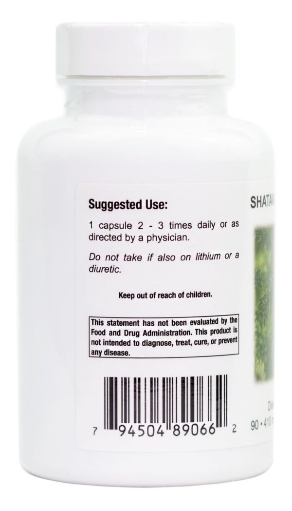 Cápsulas vegetarianas de raíz pura Shatavari Supreme