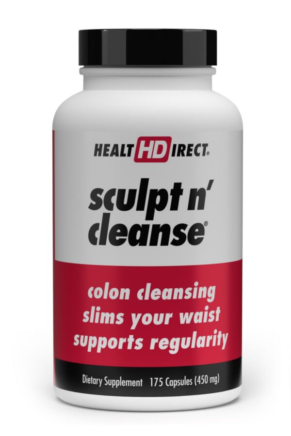 Cápsulas vegetarianas Sculpt n Cleanse para salud digestiva