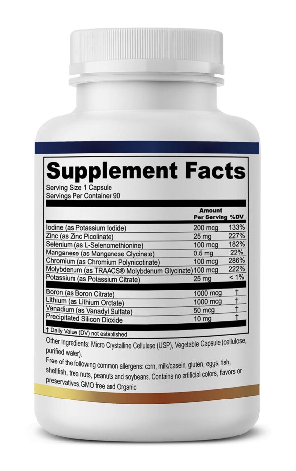 Cápsulas vegetarianas de True Minerals