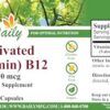 Cápsulas vegetarianas vitamina b12 activada Daily Manufacturing