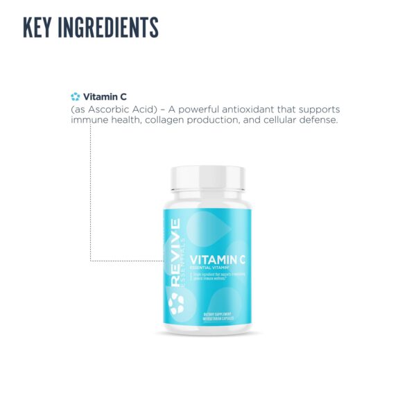 Cápsulas vegetarianas de vitamina C