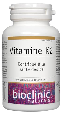 Cápsulas vegetarianas Vitamina K2 Bioclinic Naturals