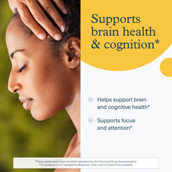 Cápsulas vegetarianas Youtheory Lion's Mane Plus para cerebro