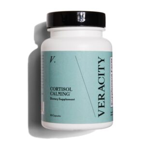 Cápsulas Veracity Cortisol Calming para estrés y sueño