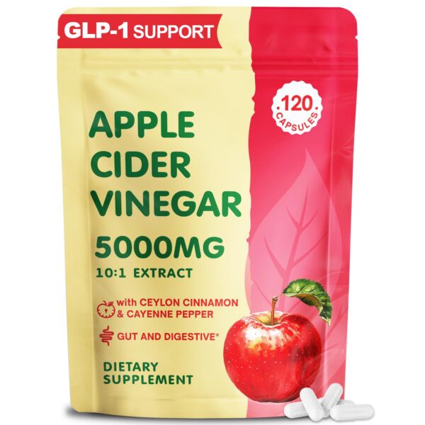 Version 1.0.0 Cápsulas vinagre sidra de manzana 5000mg Yerhove 120 unidades