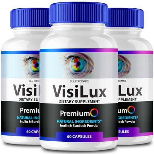 Version 1.0.0 Cápsulas Visilux suplemento salud ocular paquete 3