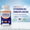 cápsulas Vitamatic vitamina B2 sin OGM y sin gluten