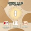 Version 1.0.0 Cápsulas Vitamin K2-D3 Purely Vital suplemento vegan sin gluten