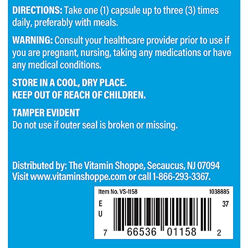 Version 1.0.0 Cápsulas de The Vitamin Shoppe Inositol para bienestar diario