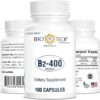 Cápsulas vitamina B2 riboflavina Bio-Tech Pharmacal B2-400