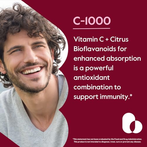 Cápsulas vitamina C 1000mg con bioflavonoides cítricos Bestvite