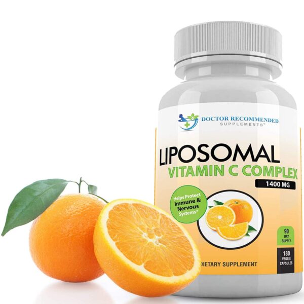 Cápsulas vitamina C liposomal 1400mg Doctor Recommended Supplements