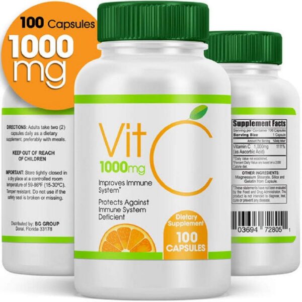 Cápsulas vitamina c Natural Lab detalle